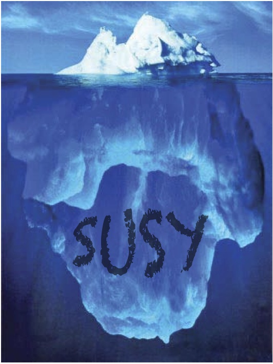 susy hidden under the iceberg
